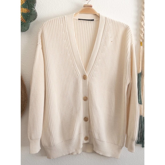 Jenni Kayne Sweaters - Jenni Kayne Cotton Cocoon Cardigan Sweater Small